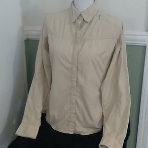 Patagonia Khaki Nylon Hiking Top 8